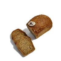 Das Brot zeichnet sich durch einen kräftigen Geschmack aus. Durch die vielen Getreidearten und Zutaten wie Meersalz ist es sehr bekömmlich. Gewicht gross: 380g