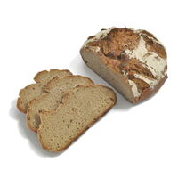 Dieses Brot bietet einen urchigen, unvergleichlichen Brotgenuss. Es hat eine sehr bekömmliche und luftige Krume. Gewicht klein: 260g